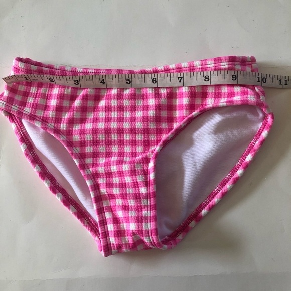 Bundle 3Pc Art Class Cat & Jack Cutout Bralette checker Tropical Bikini Bottoms - Picture 7 of 13